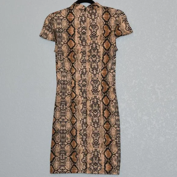 I.AM.GIA. Viper Aoki Snakeskin Print Dress - Picture 3 of 7